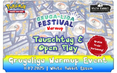Grugaliga - Tauschtag & Open Play - 11.07.2025 | White Rabbit Essen
